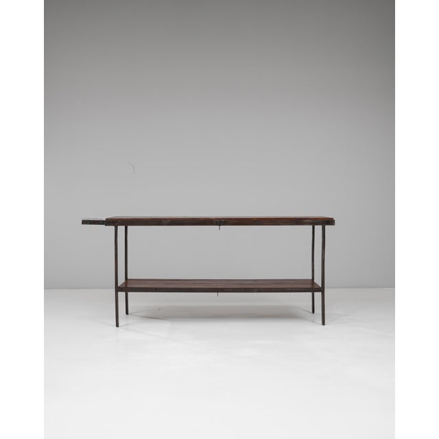 20th Century French Metal Industrial Table For Sale - Image 16 of 18