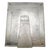 Metal Mid 20th Century 8"x10" Mirrored Tabletop Picture Frame W/ Lucite Cane Borders For Sale - Image 7 of 10
