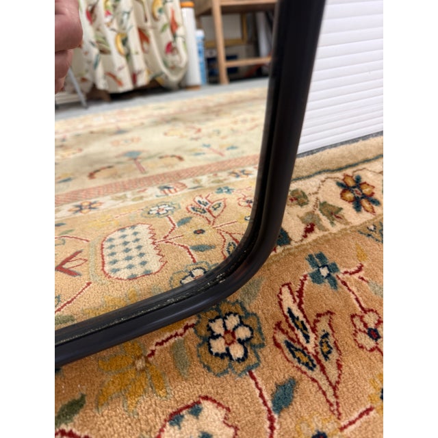 Rejuvenation Arched Metal Framed Mirror, Burnished Brass For Sale In San Francisco - Image 6 of 12
