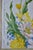 Brunschwig and Fis “Tulip” Hand Printed Cotton Fabric Sample For Sale - Image 6 of 11