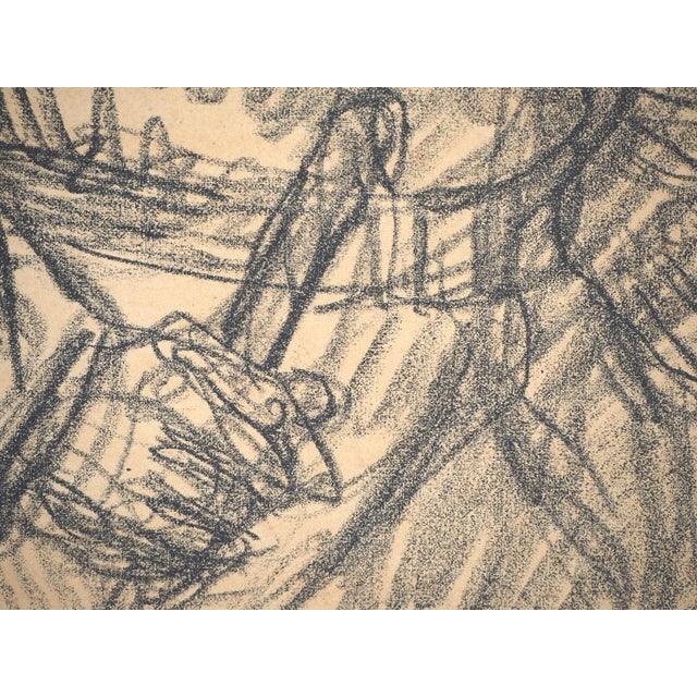 Théophile Alexandre Steinlen, Officers with a Pipe and a Rose, 1915, Lithograph For Sale - Image 4 of 8