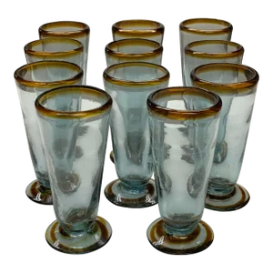 Late 20th Century Highball Cocktail Glassware - Set of 11