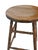 Antique Country Round Wooden Stool With Turned Legs and Stretchers For Sale - Image 9 of 18