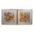 Late 20th Century David Hwang Soicher Marin Isolated Tulip Flowers Signed Mixed Media 29" - Set of 2 For Sale