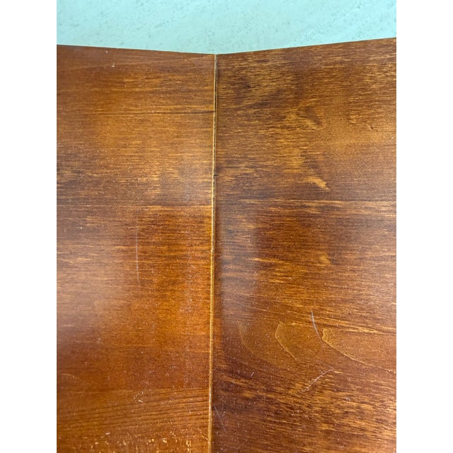 1960s Vintage Wood Coffee Table Bookstand - Mid-Century Modern For Sale - Image 5 of 5