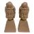 Pair Buddha Sculptures or Bookends For Sale