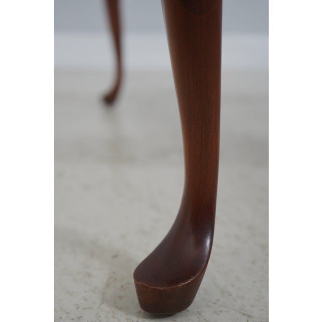 Pennsylvania House Cherry Glass Top Coffee Table For Sale - Image 10 of 13