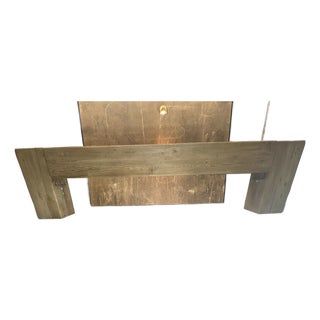 Rh Reclaimed English Beam Console Table – 118" – Salvaged Natural For Sale