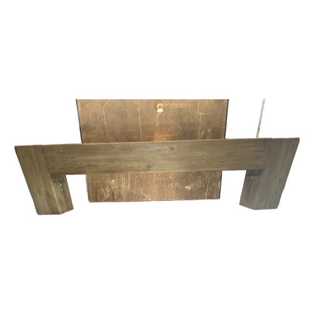 Rh Reclaimed English Beam Console Table – 118" – Salvaged Natural For Sale