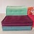Mah Jong Blue Four-Seater Modular Sofa by H. Hopfer for Roche Bobois, 1990s, Set of 4 For Sale - Image 6 of 18