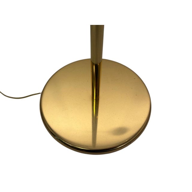 Vintage Holtkotter Leuchten Brass Swing Arm Floor Lamp For Sale In Philadelphia - Image 6 of 9
