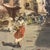 Lovely street scene by Italian artist Giuseppe Rispoli.