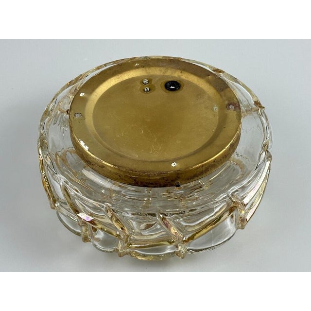 Gold Space Age Ceiling Lamp in Bubble Glass, Germany, 1970s For Sale - Image 8 of 18