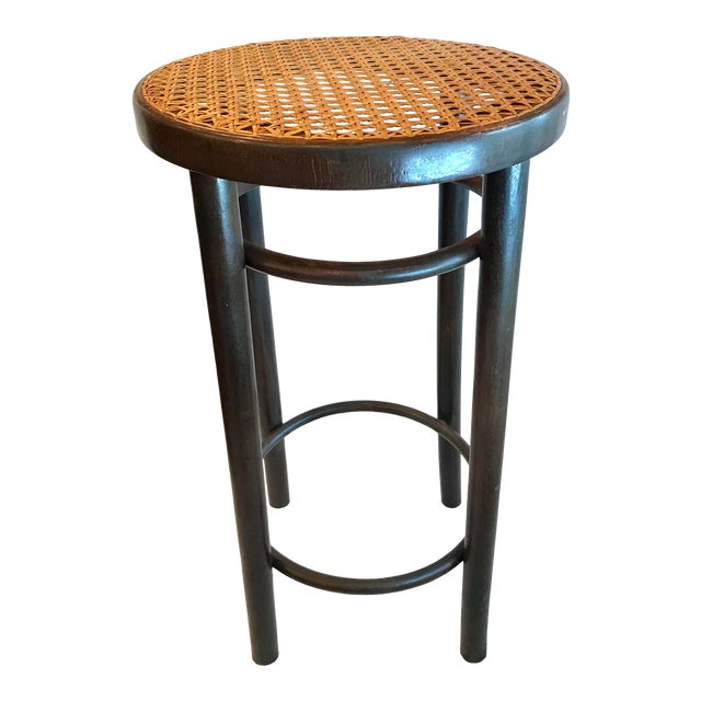 Bentwood Bar Stools Cane Seat
