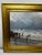 Late 19th Century Large Gilt Framed Victorian Painting High Tide Off Trebarwith Strand Beach Dramatic Cornish Shipwreck by Charles Sim Mottram Rba, c.1894 For Sale - Image 5 of 18