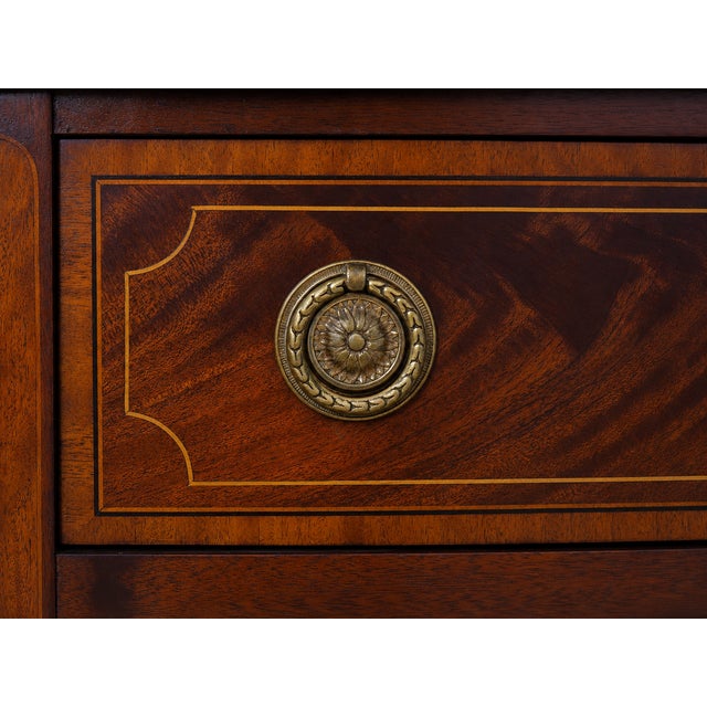 Baker Historic Charleston Mahogany Inlaid Sideboard For Sale - Image 16 of 18