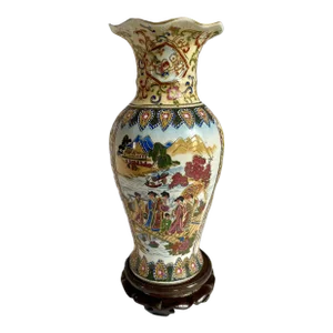 Vintage Famile Rose Style Vase