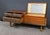 Teak and Nubuck Dressing Table attributed to R. Landault, 1970, Set of 3 For Sale - Image 13 of 18