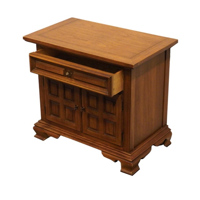 Thomasville Furniture Monterey Collection Spanish Mediterranean 27" Cabinet Nightstand 430-13 For Sale In Kansas City - Image 6 of 12