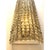 Luxury scenographic wall sconces in murano glass, with a crocodrile texture of glass tht make it sparkling even when the...