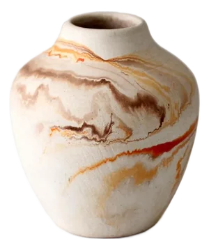 Vintage Nemadji Pottery Mini Vase