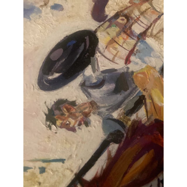 I love the abstract expressionism of this painting especially the windmill and the palette of colors used. Don and his...