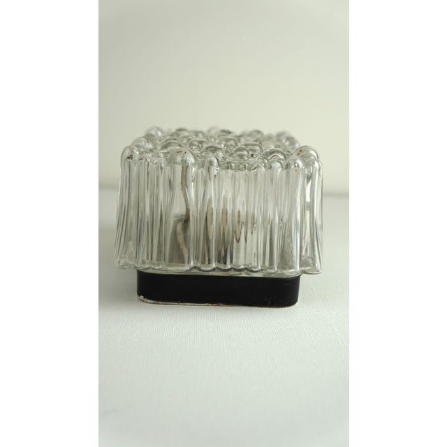 Vintage Ceiling Lamp with Bubble Glass, 1970s For Sale - Image 4 of 10