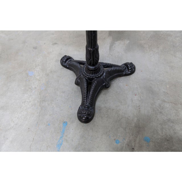 Vintage Side Table in Marble and Cast Iron, 1960s For Sale - Image 9 of 17