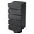 Marte D5 Cinquino High Dresser with 5 Drawers and Black Finish by Ultramobili For Sale - Image 12 of 12