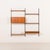 Mid-Century Modern Teak Wall Unit with Desk by Kai Kristiansen for FM Mobler, 1960s, Set of 9 For Sale - Image 3 of 17