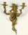 French Bronze Louis XV Style Three Candle Sconces - a Pair For Sale - Image 3 of 7