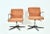 Metal Set of P126 Office Chairs attributed to Osvaldo Borsani for Tecno, 1970s For Sale - Image 7 of 12