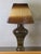 Mid 20th Century Earth Toned Mid Century Lamps With Original Hombre Shades - a Pair For Sale In Richmond - Image 6 of 7