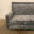 Paul McCobb sofa recently recovered in a unbelievable Crypton grey crushed velvet fabric. This sofa features walnut legs.