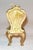 Victorian Velvet Leopard Print Victorian Chair Ornament For Sale - Image 3 of 4
