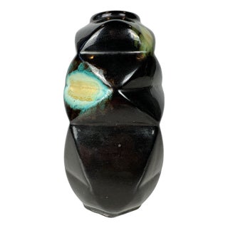 Art Deco Vase in Ceramic, 1920s For Sale