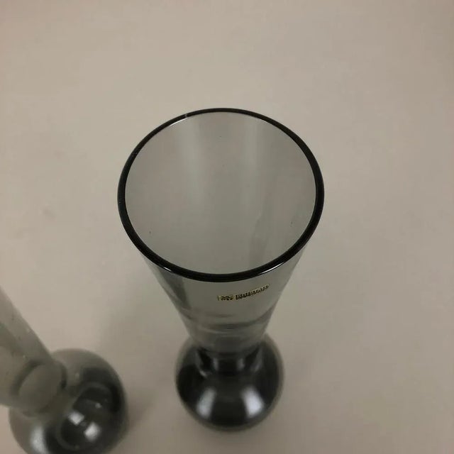 Vintage Turmalin Vases by Wilhelm Wagenfeld for WMF, Germany, 1960s, Set of 2 For Sale - Image 6 of 18