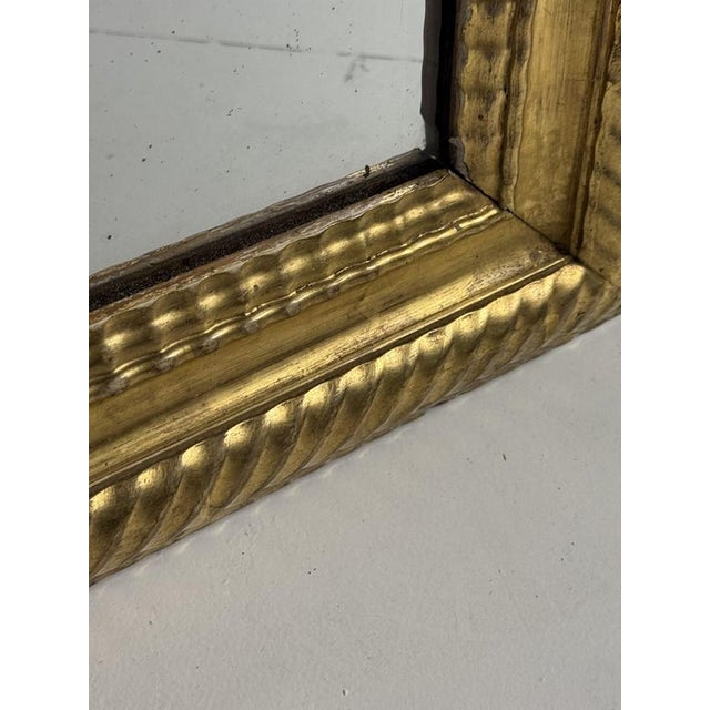 French Ripple Frame Mirror, 187cm For Sale - Image 9 of 18