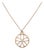 Tiffany Garden Flower Diamond Pendant Necklace W/ Box 18k Yellow Gold 16" For Sale