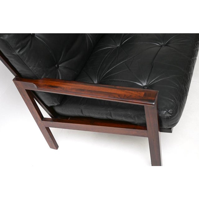 Vintage Danish Capella Sofa attributed to Illum Wikkelso, 1960 For Sale - Image 10 of 14