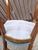 1950s Louis Philippe Chairs in Walnut and Blue Velvet, 1950s, Set of 5 For Sale - Image 5 of 15
