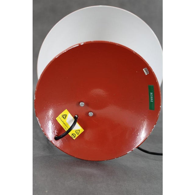 Red Table Lamp, 1970s For Sale - Image 11 of 16