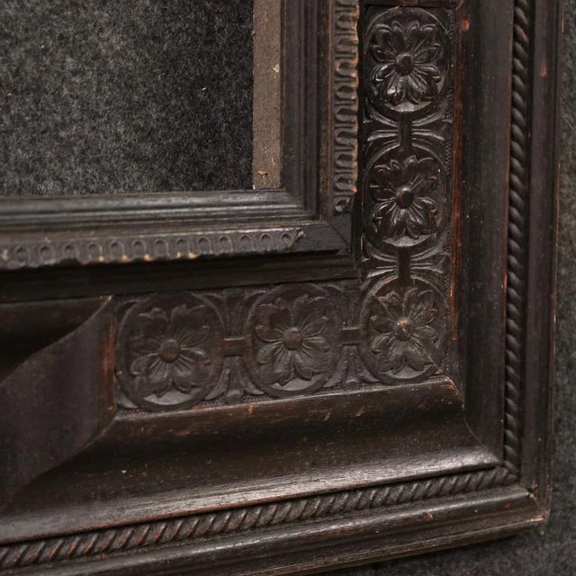 Wood 20th Century French Wooden Frame, 1970s For Sale - Image 7 of 16