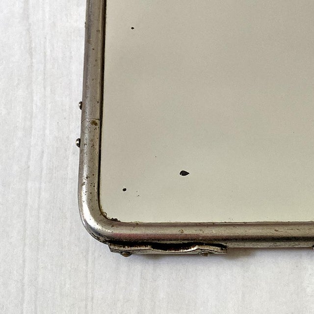 Small Vintage Barbers Mirror, 1950s, in Worn conditions. Designed 1950 to 1959