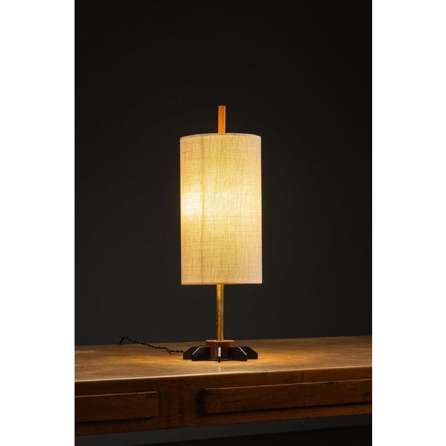 Italian Architectural Table Lamp, 1960s For Sale - Image 9 of 12
