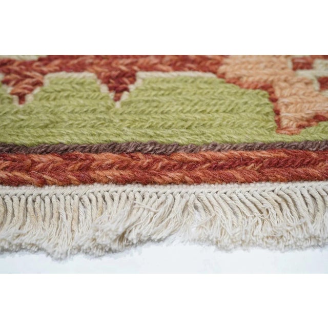 Textile Sumak Rug 4'1'' X 5'11'' For Sale - Image 7 of 12