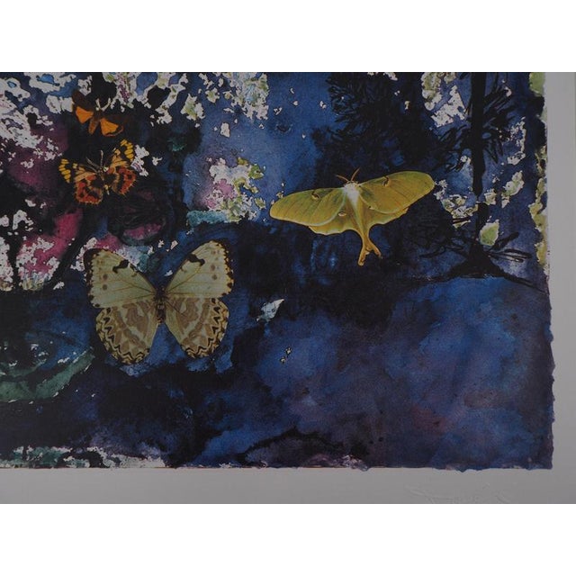 Salvador Dali, The Alps, SNCF (Small Butterfly Suite), Lithograph For Sale - Image 5 of 9
