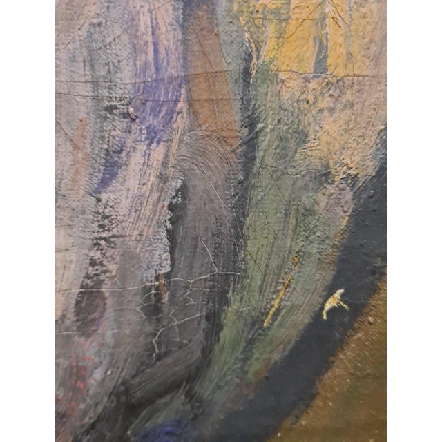 Early 20th Century Aesthetic Movement Allegorical Painting, Leda and the Swan, Early 20th Century by Fernand Allard l'Olivier For Sale - Image 5 of 12