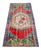1980s 1980s Hand Knotted Turkish Rug. Floral Colorful Small Area Rug, Bath Mat, Kitchen Decor 2'2" X 4'5" For Sale - Image 5 of 13