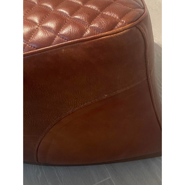 Designed to accompany Timothy Oulton's Saddle chair. the footstool has been used in tandem with the chairs in our home....